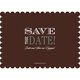 Brown Devoted Dreams Photo Save the Date Cards Image 2 of 6